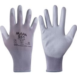 CAT II Ultrane™ 551 PU Coated Mechanical Hazard Gloves, Grey thumbnail-0