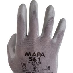 CAT II Ultrane™ 551 PU Coated Mechanical Hazard Gloves, Grey thumbnail-2