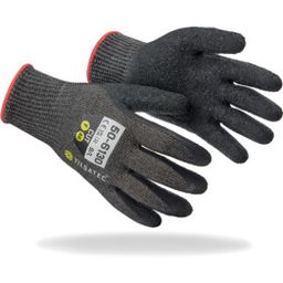 Cut Resistant Gloves, Latex Palm Coated, Black, Cut F thumbnail-0