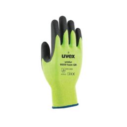 Unidur 6659 Foam Cut C Resistant Safety Gloves, Green, Sizes 7-11 thumbnail-0