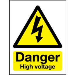 Voltage & Electric Warning Signs thumbnail-3