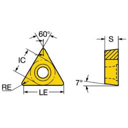 TCMT Turning Inserts Grade 5015 thumbnail-1