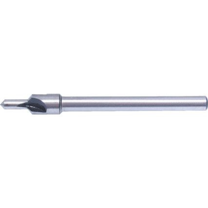 100°, Countersink, 1/4in., Straight Shank, 3 fl, Cobalt High Speed Steel