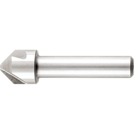 90°, Countersink, 12.5mm, Straight Shank, 3 fl, Cobalt High Speed Steel