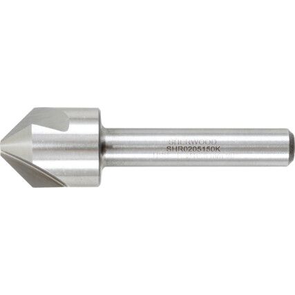 90°, Countersink, 16.5mm, Straight Shank, 3 fl, Cobalt High Speed Steel