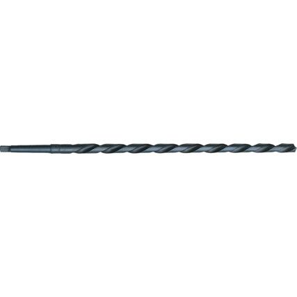 Taper Shank Drill, MT1,  5/16in., High Speed Steel, Extra Length