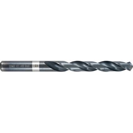 A100, Jobber Drill, 12.5mm, Normal Helix, High Speed Steel, Steam Tempered