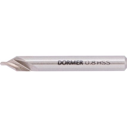 A200, Centre Drill, 0.8mm x 3.15mm, High Speed Steel, Uncoated