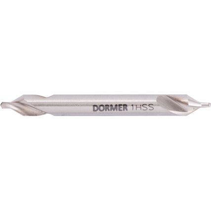 A200, Centre Drill, 1mm x 3.15mm, High Speed Steel, Uncoated