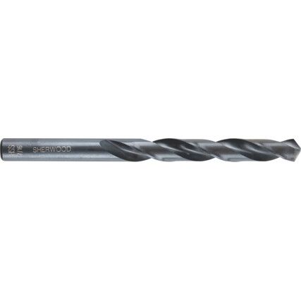 Jobber Drill,  7/16in., Normal Helix, High Speed Steel, Black Oxide