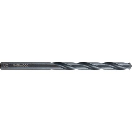 Jobber Drill, 6.4mm, Normal Helix, High Speed Steel, Black Oxide