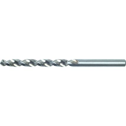 Jobber Drill, 5mm, High Helix, High Speed Steel, Bright