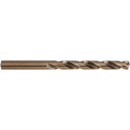 Jobber Drill, 8.5mm, Normal Helix, Cobalt High Speed Steel, Bronze Oxide