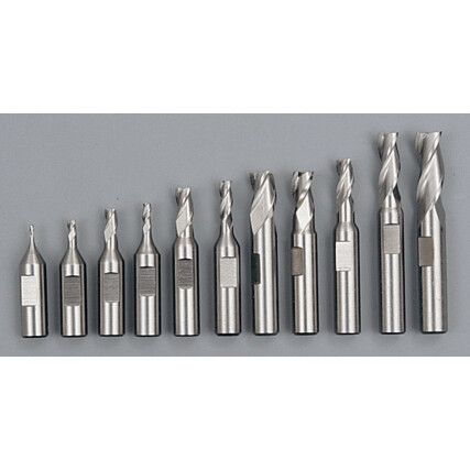 KC3 Throwaway Cutter Set, Centre Cutting, Cobalt High Speed Steel, Uncoated, Set of 11