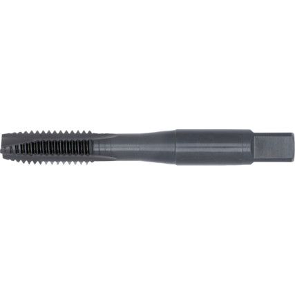 Machine Tap, 3/8in. x 16 UNC, UNC, Spiral Point, High Speed Steel, Steam Tempered