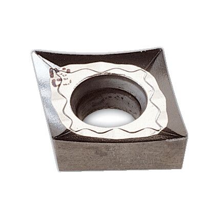 CCGT 060202, Turning Insert, Grade IC30N, Cermet, 80° Rhombic