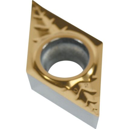 DCGX 11T304-ALC, Turning Insert, Grade K10C, Carbide, 55° Rhombic