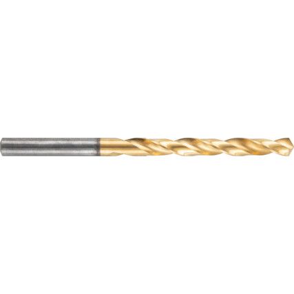 Jobber Drill, 4.2mm, Normal Helix, High Speed Steel, TiN