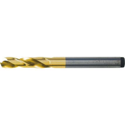 2001, Stub Drill, 9mm, High Speed Steel, TiN