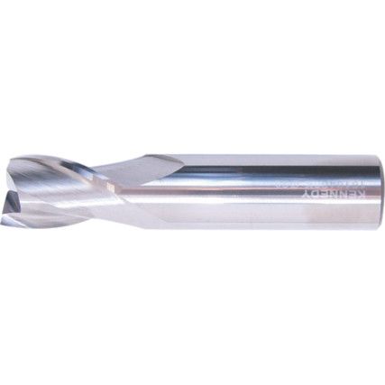 Regular, Slot Drill, 20mm, 2fl, Plain Round Shank, Carbide, Uncoated