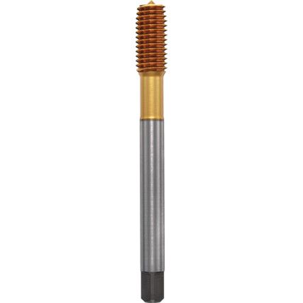 E292, Machine Tap, M5 x 0.8mm,  Metric Coarse, Fluteless, Cobalt High Speed Steel, TiN