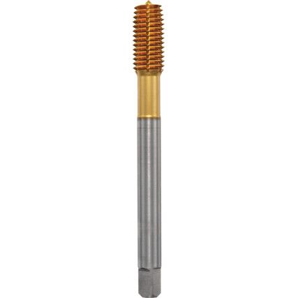 E294, Machine Tap, M6 x 1mm,  Metric Coarse, Fluteless, Cobalt High Speed Steel, TiN