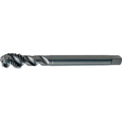 EX016H, Machine Tap, M4 x 0.7mm, Metric Coarse, Spiral Flute, Cobalt High Speed Steel, Steam Tempered