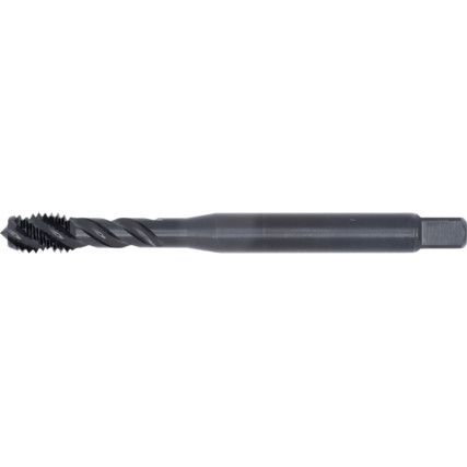 EX016H, Machine Tap, M8 x 1.3mm, Metric Coarse, Spiral Flute, Cobalt High Speed Steel, Steam Tempered