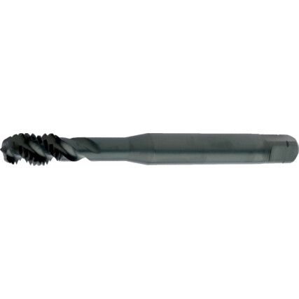 EX21, Machine Tap, 1/2in. x 13 UNC, Spiral Flute, Powdered Metal Cobalt High Speed Steel, Steam Tempered