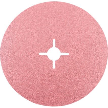 982C, Fibre Disc, 27741, 180 x 22mm, Star Shaped Hole, P80, Cubitron II Ceramic