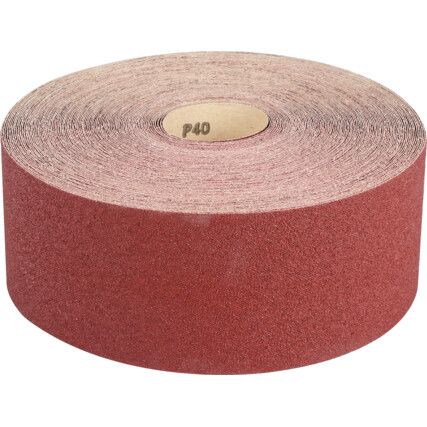 241UZ, Coated Roll, 4243, 115mm x 50m, Aluminium Oxide, P40