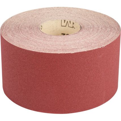 241UZ, Coated Roll, 4240, 115mm x 50m, Aluminium Oxide, P100