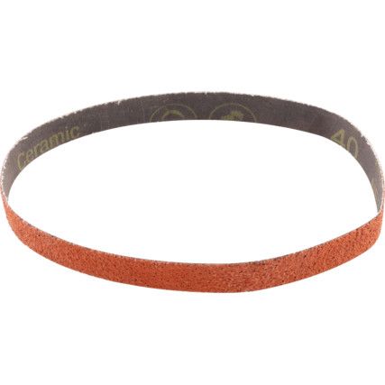 777F, Coated Belt, 20 x 520mm, P40, Ceramic