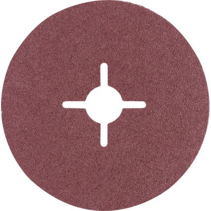 982C, Fibre Disc, 27628, 125 x 22mm, Star Shaped Hole, P80, Cubitron II Ceramic