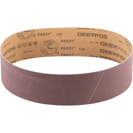 PA631, Coated Belt, 100 x 915mm, P120, Aluminium Oxide