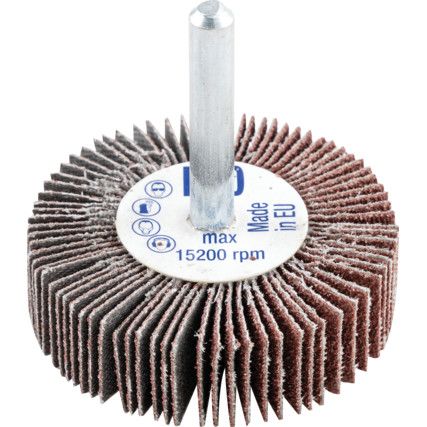 Flap Wheel, FG5015, 50 x 15mm, P60, Aluminium Oxide