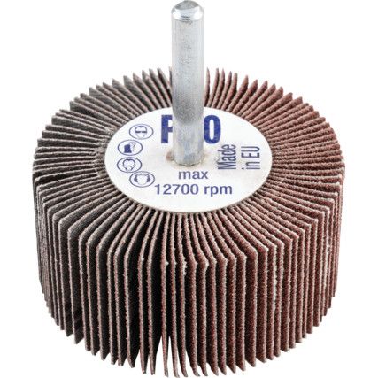 Flap Wheel, FG6030, 60 x 30mm, P80, Aluminium Oxide