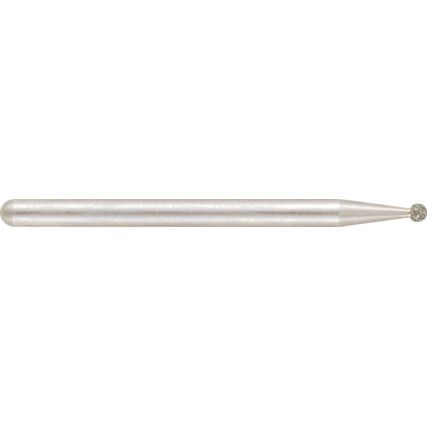 AR30, Rotary Burr, Diamond, Single Cut, 3mm, Cylindrical Ball End