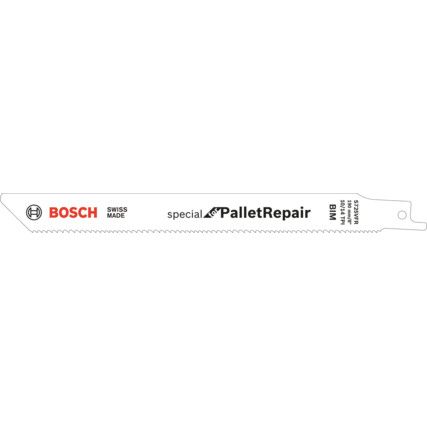 Reciprocating Saw Blades, Bi-Metal, For Pallet Repairs (Pk-200)