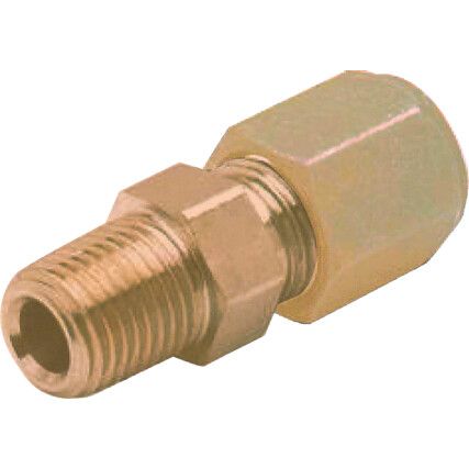 4-4FBUS MALE CONNECTOR 1/4in OD X 1/4in NPT