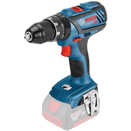 GSB 18V-28, Cordless Combi Drill, 18V, 13mm Keyless Chuck, Brushed, Body Only