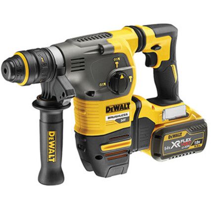 DCH334X2, FLEXVOLT SDS+ Hammer Drill, SDS-Plus, Cordless, 1,000rpm, 4,480bpm, 18V