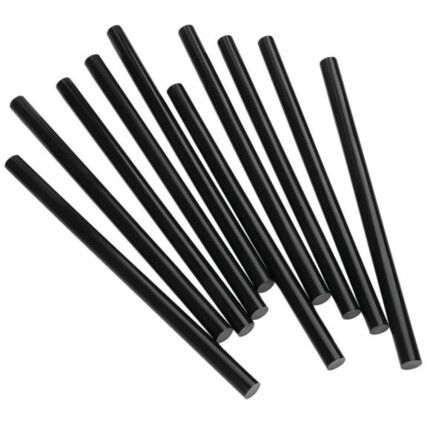 11 x 200mm Glue Sticks, Black 500g - 2 607 011 178