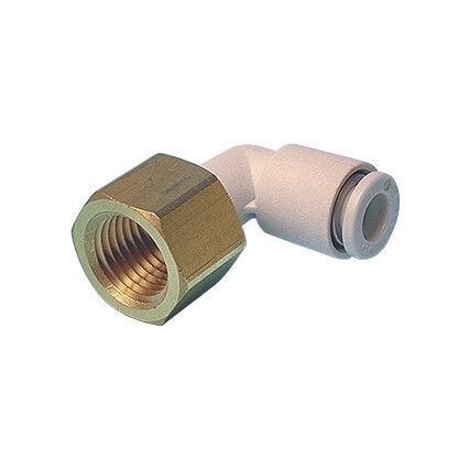 KQ2LF04-M6A FEMALE ELBOWCONNECTOR 4mm TO M6