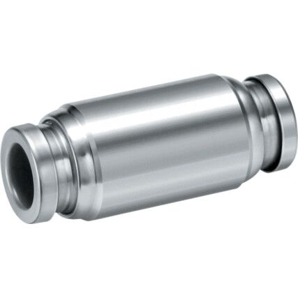 KQG2H04-00 STAINLESS STRAIGHT FITTING 4mm