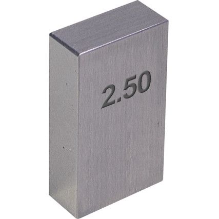 2.50mm GRADE 1 STEEL SLIP GAUGE (M88)