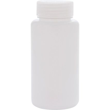 BOTTLE ROUND, HDPE, WIDE NECK 500ml (PK-10)