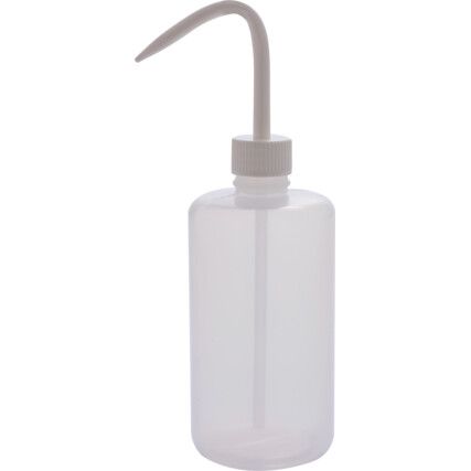 WASH BOTTLE, LDPE, CLASSIC STYLE 500ml NN (PK-5)