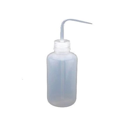 WASH BOTTLE, CUSTOM/DIY250ml - WHITE CAP