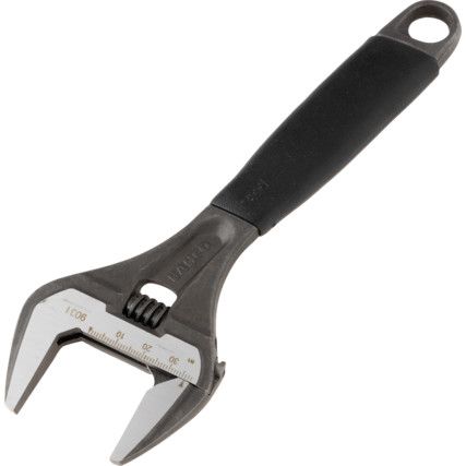 Adjustable Spanner, Steel, 8in./218mm Length, 38mm Jaw Capacity